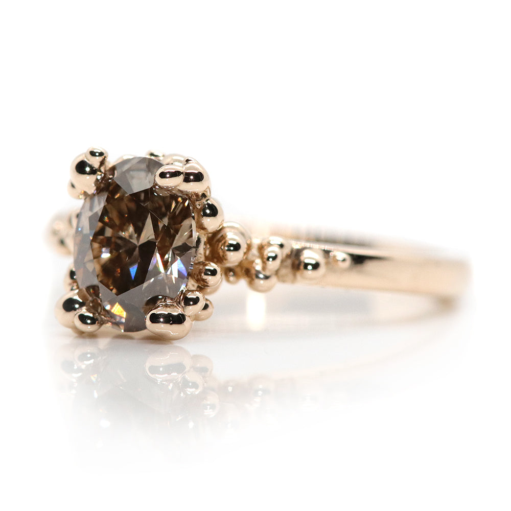 Champagne Diamond Baleal Ring